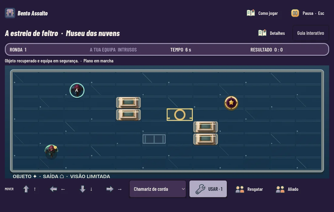 Uma partida de Bento Assalto